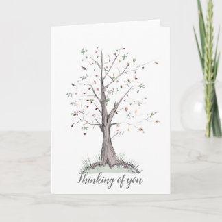 Thinking of you card