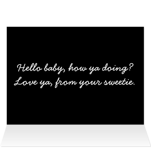 Thinking of you... Card (Inside Horizontal (Top))