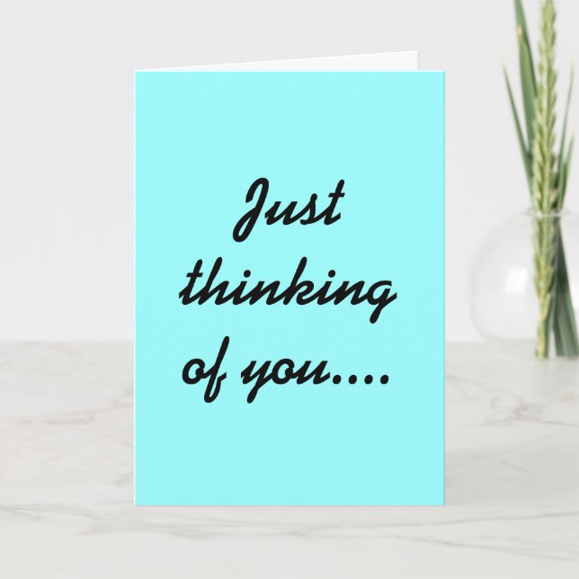 Thinking of you card (Front)
