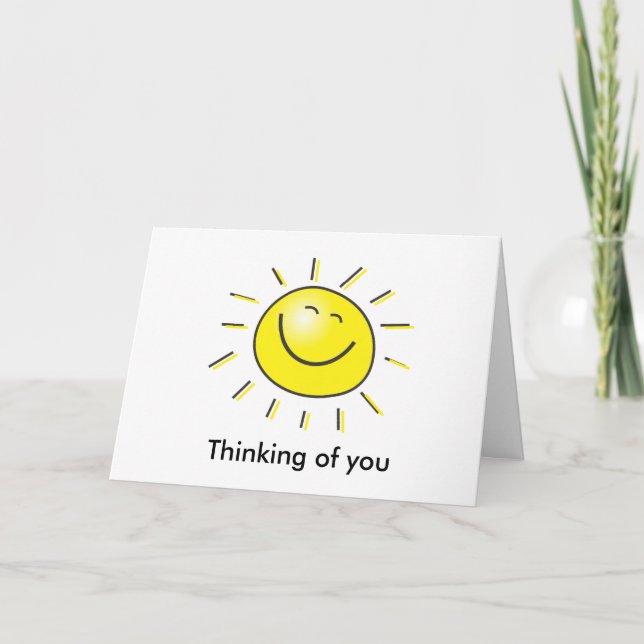 Thinking of you card (Front)