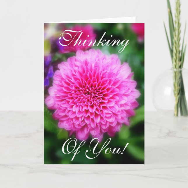 Thinking Of You! Card (Front)