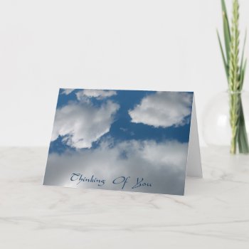 Thinking Of You Card by DonnaGrayson_Photos at Zazzle