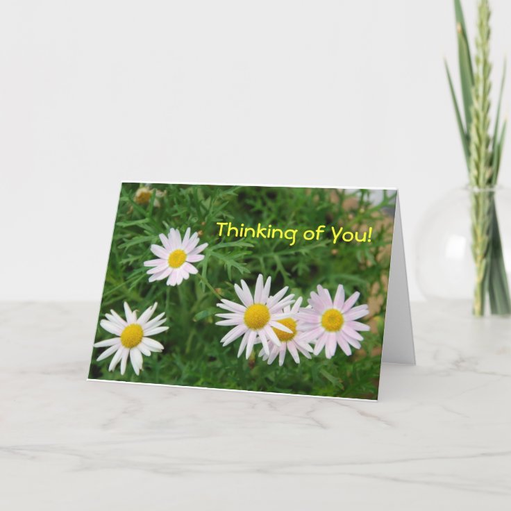 Thinking of You! Card Zazzle
