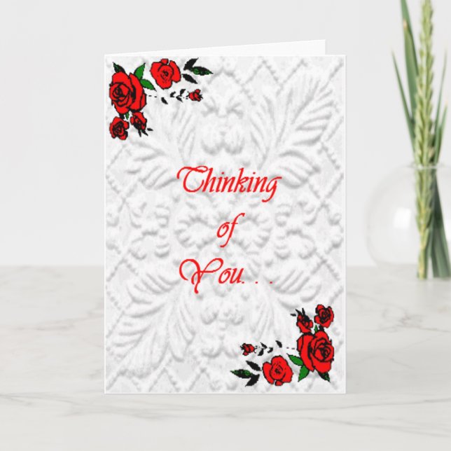 THINKING OF YOU CARD (Front)