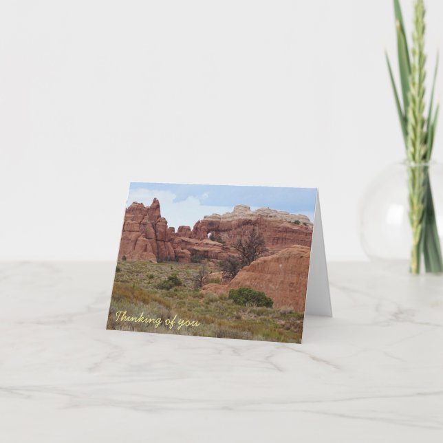 Thinking of You card - Arches (Front)
