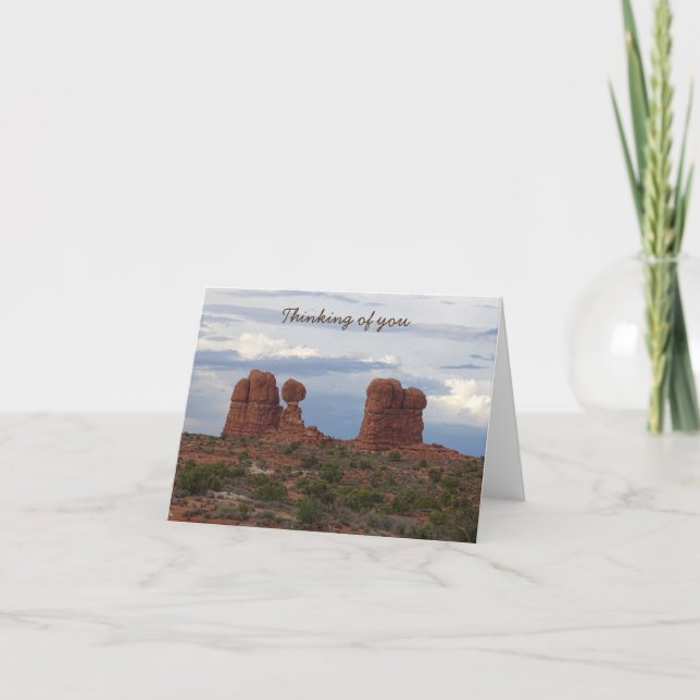 Thinking of You card - Arches (Front)