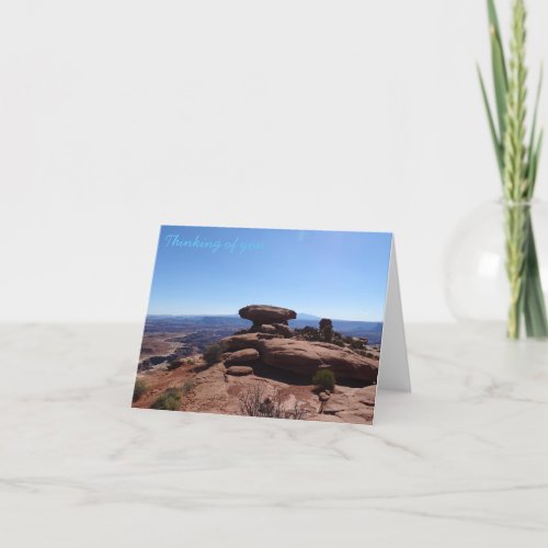Thinking of You card _ Canyonlands