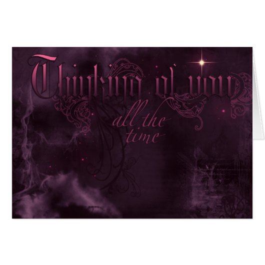 Thinking Of You Cards (Front Horizontal)