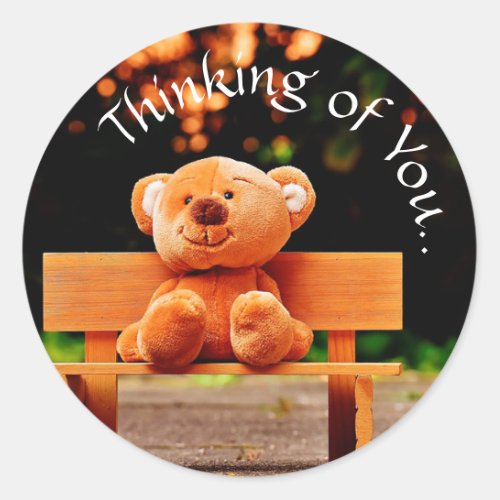 Thinking of You Classic Round Sticker