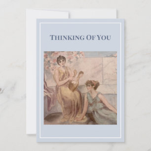 Thinking of You Classical Art Support & Comfort Card