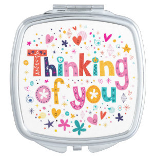 Thinking Of You Compact Mirror