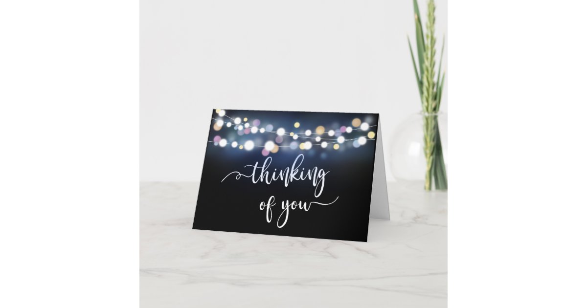 thinking of you condolences bereaved loss loved card  Zazzle