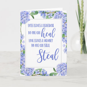thinking of you condolences bereaved loss loved card