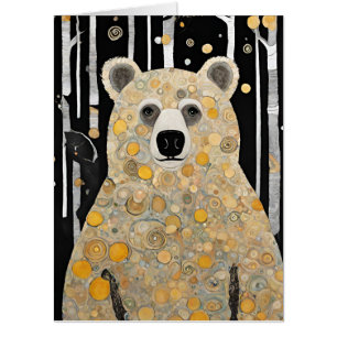Thinking of You Cute Bear Hug Card