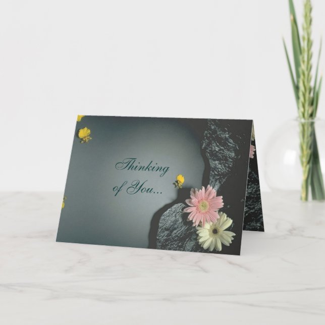 Thinking of You Daises Card (Front)