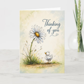 Thinking Of You | Daisy Chick Card