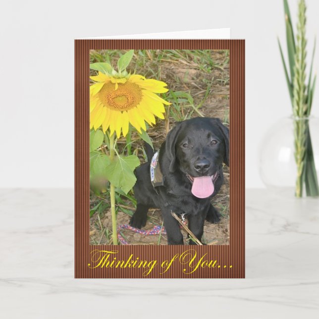 Thinking of You (Derek) Card (Front)