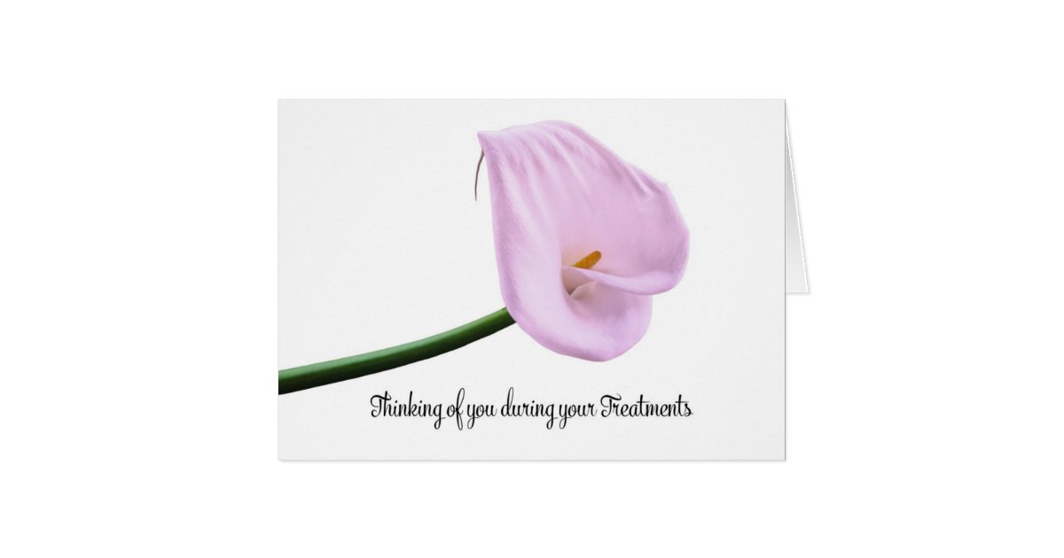 thinking of you during cancer treatments card  Zazzle.com