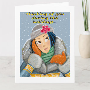 Thinking of You During the Holidays Card