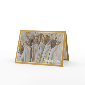 Thinking of You - Field of Wild Flowers Card