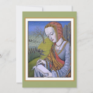 Thinking of you Flat Note Card