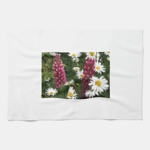 Thinking Of You Floral Blossoms Kitchen Towel
