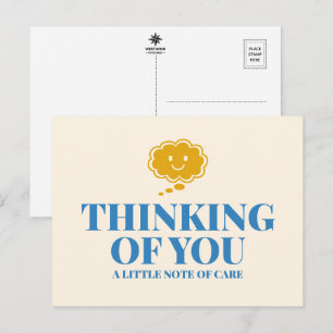 Thinking of You Friendship Encouragement Postcard