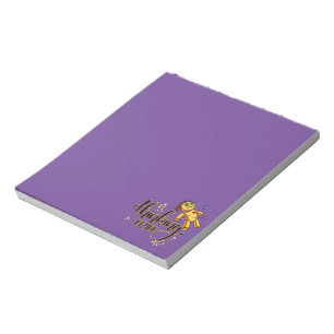 Thinking of You Funny Halloween Voodoo Doll Notepad