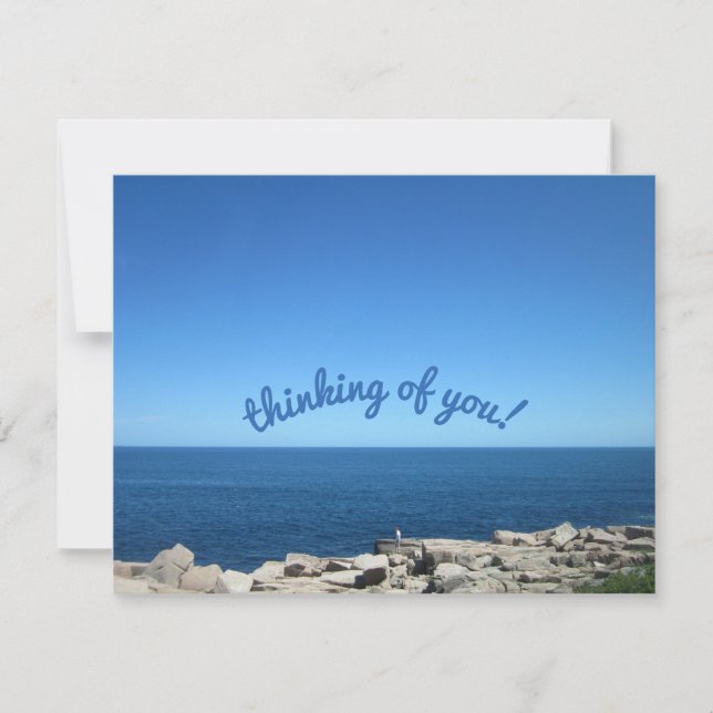 thinking of you greeting card (Front)