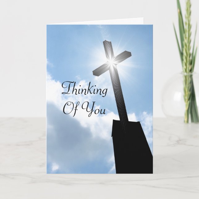 Thinking Of You Greeting Card (Front)