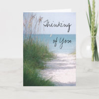 Thinking of  You Greeting Card