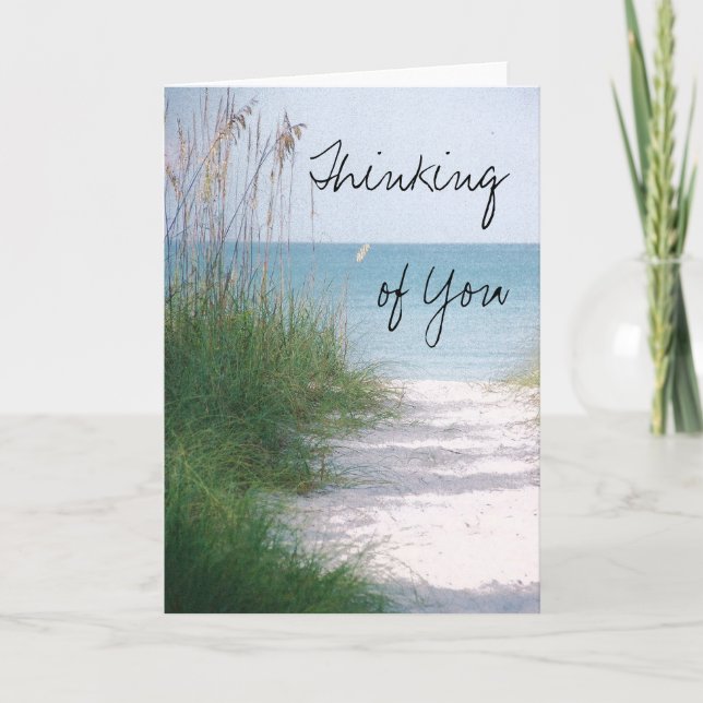 Thinking of  You Greeting Card (Front)