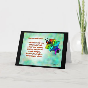 Thinking of you greeting card