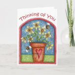 Thinking Of You - Greeting Card at Zazzle