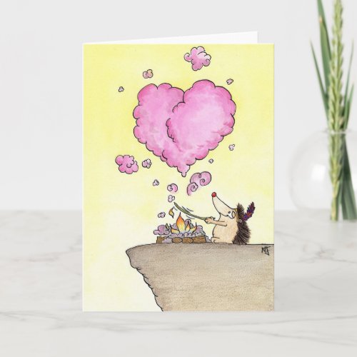 THINKING OF YOU greeting card by Nicole Janes