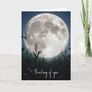 Thinking of You Harvest Moon Card