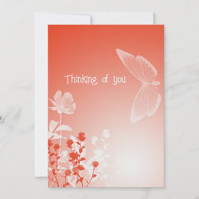 Thinking of you holiday card (Front)