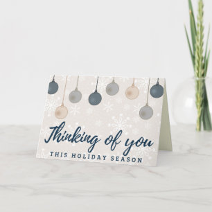 Thinking Of You Holiday Card