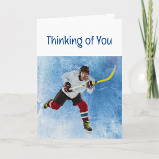 Thinking of You Ice Hockey Sport Card