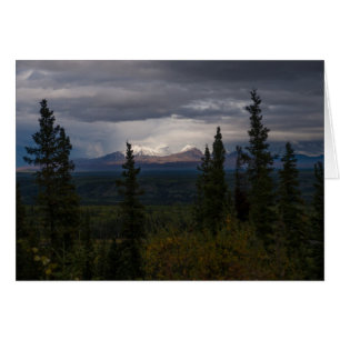 Thinking Of You Illuminated Mountains Photograph Cards