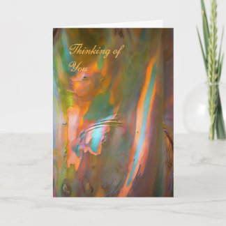 Thinking of You - Impressionist-style Eucalyptus Card