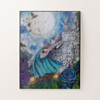 Thinking Of You In The Fall Jigsaw Puzzle by UndefineHyde at Zazzle