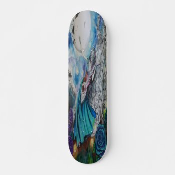 Thinking Of You In The Fall Skateboard by UndefineHyde at Zazzle