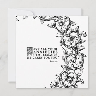 Thinking of you Inspirational greetings card