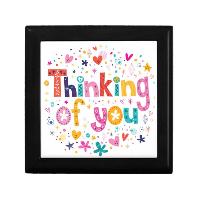 Thinking Of You Jewelry Box (Front)