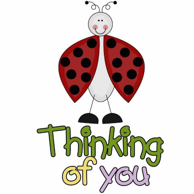 Thinking Of You Ladybug sculpture (Front)