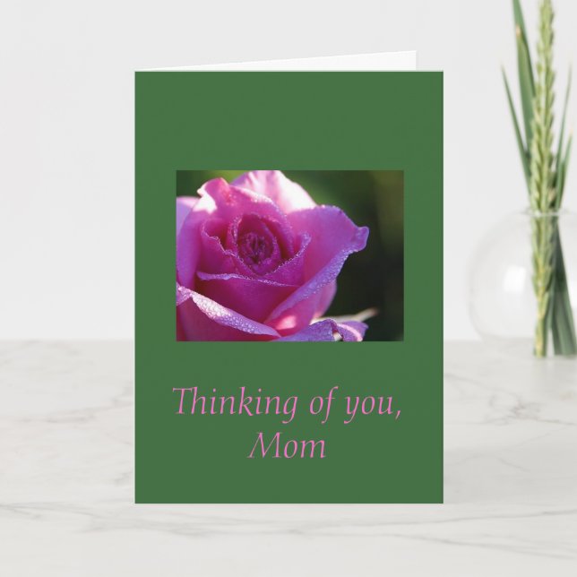 Thinking of You, Mom Card (Front)