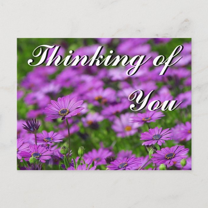 Thinking of You, Mom Postcard  Zazzle.com