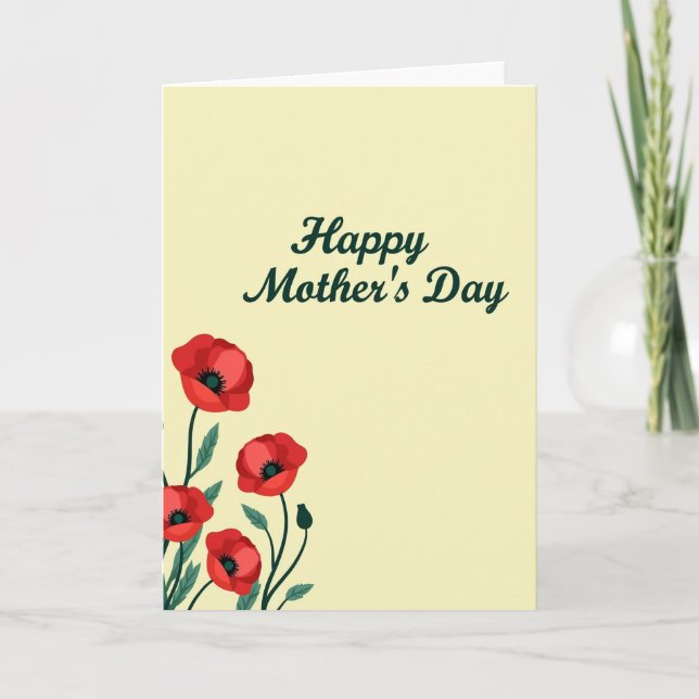 Thinking Of You Mother Card (Front)