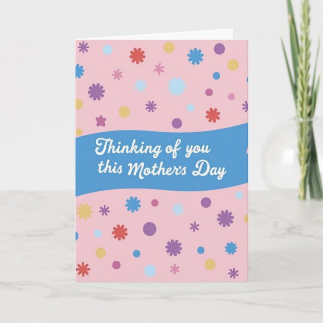 Thinking Of You Mothers Day Card (Front)